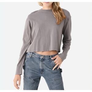 Agolde Women Crop Top Mason Cotton Size Small A003105